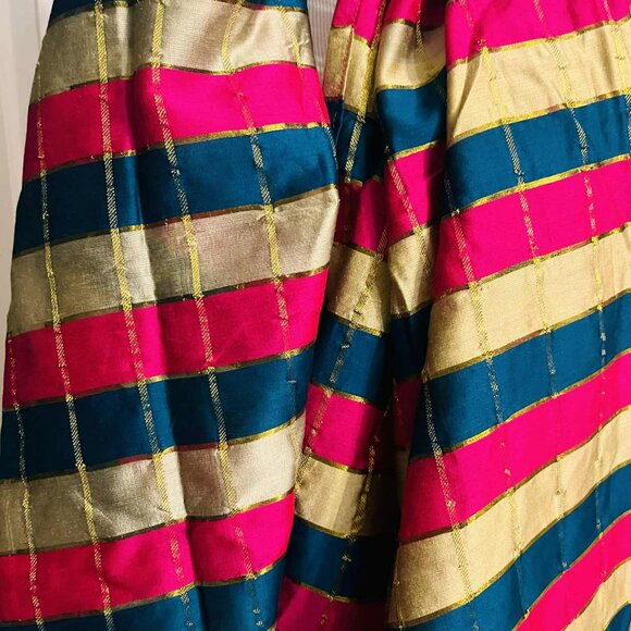 NWT Striped Handcrafted Scarf by Sana – 91x186 cm - Picture 8 of 14